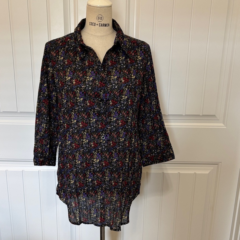 Art And Soul Floral Women's Blouse